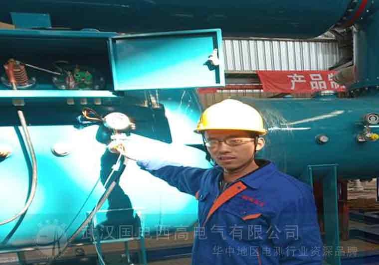 国电西高前往江苏某电气科技提供调试服务