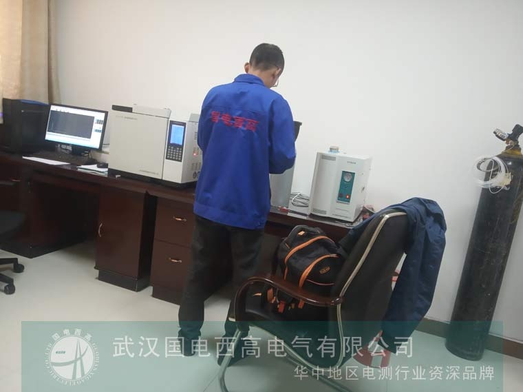 国电西高前往庆阳供电公司提供调试服务