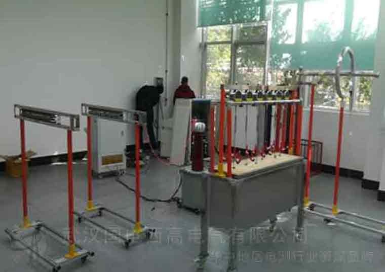 国电西高前往玉林检验研究院提供调试服务