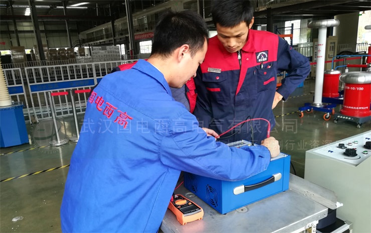 国电西高为江西客户提供售后调试服务