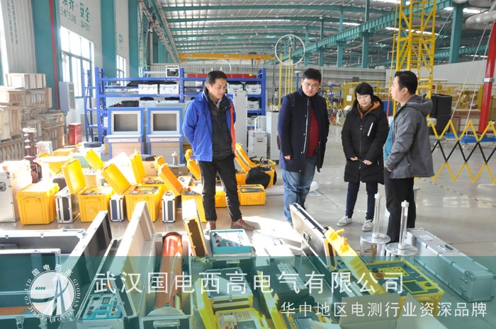 国电西高迎来山东泰开客户的考察